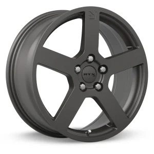 RTX Wheels – Type R – Gunmetal – 18″x7.5″ 45mm – All weather Wheels – 082893